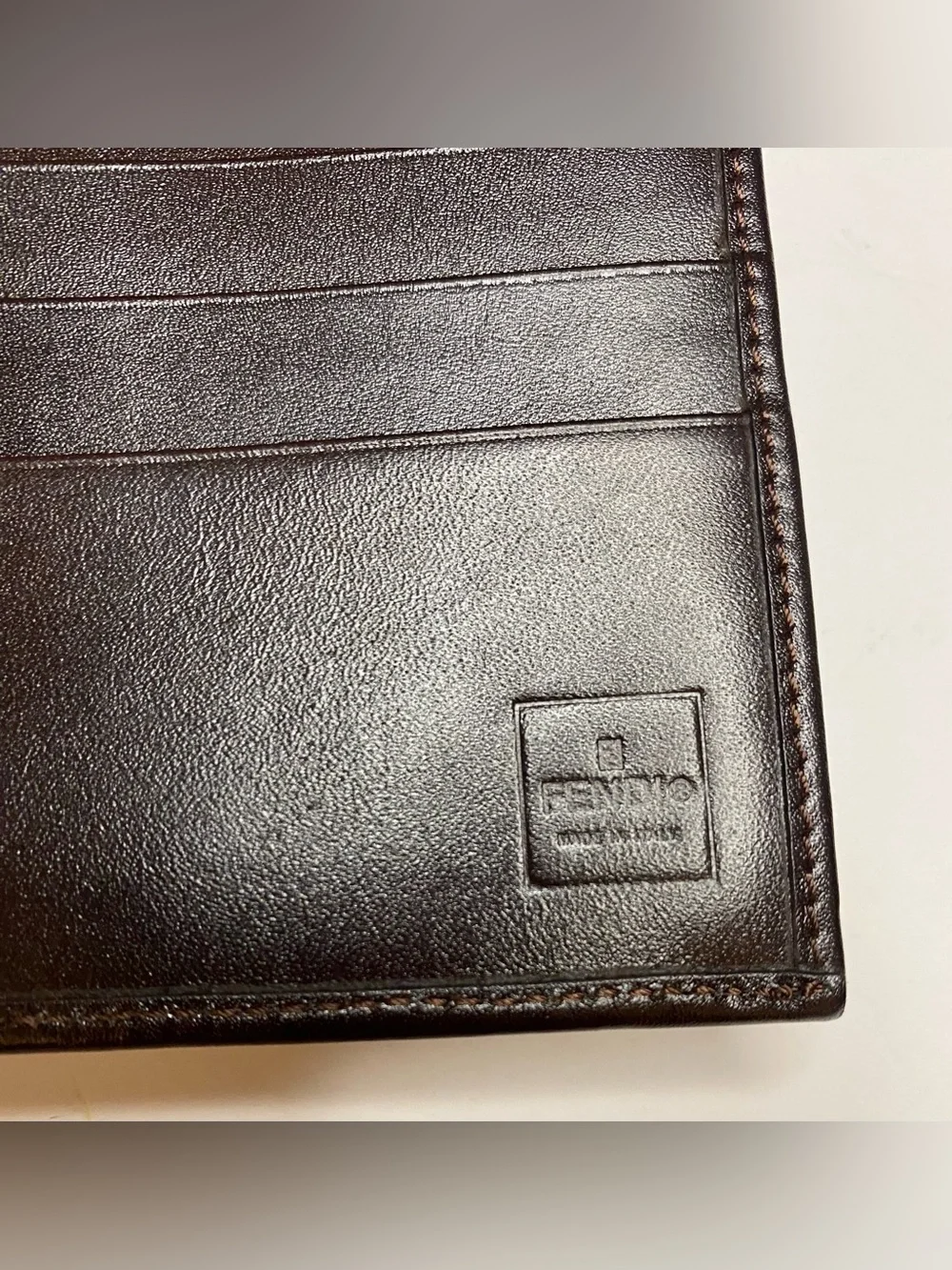Fendi Brown Zucca Tri-Fold Long Wallet 7.5in x 4in approx. LNC😍